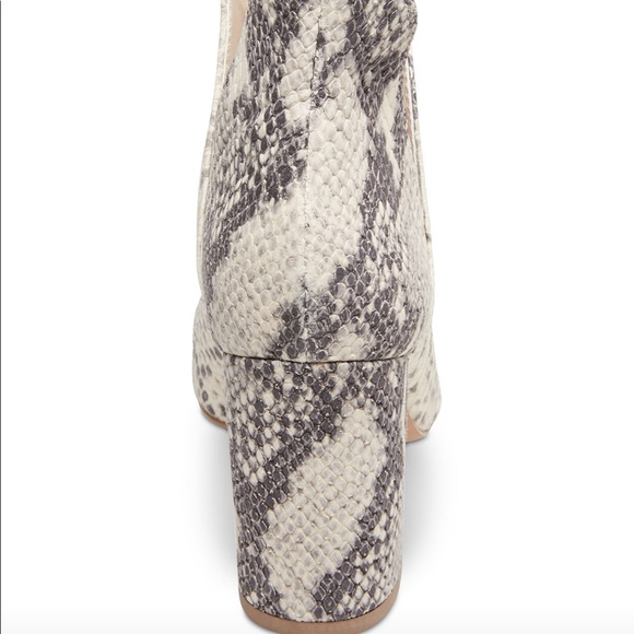 Steve Madden Rookie Natural Snakeskin Bootie NEW 6 - Picture 6 of 9